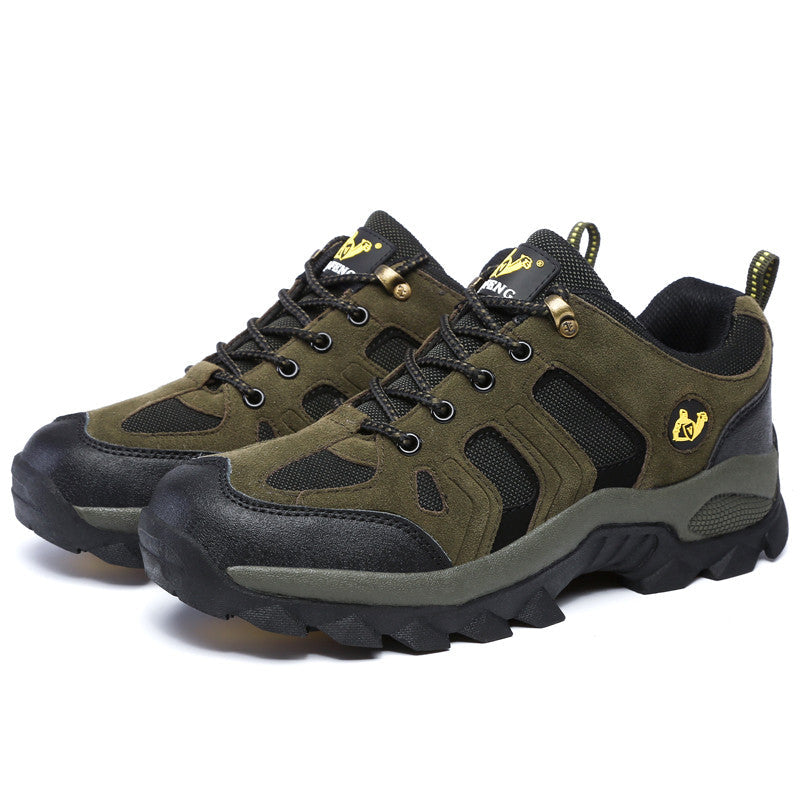 (⏰ Limited Time Sale 70% OFF 🔥) Men’s Outdoor Hiking Shoes – Slip-Resistant & Durable Trekking Sneakers for Mountain Trails & Work Use