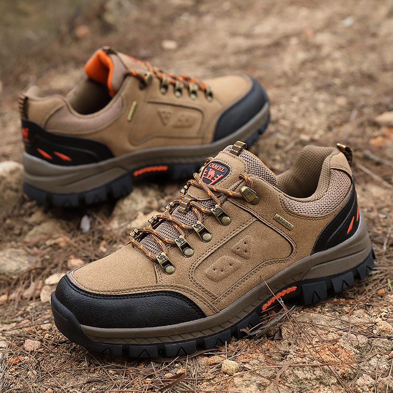 (⏰Last Day 70% OFF🔥)Men's Comfortable Waterproof Orthopedic Walking Shoes Hiking Shoes- Relieve Foot Pain